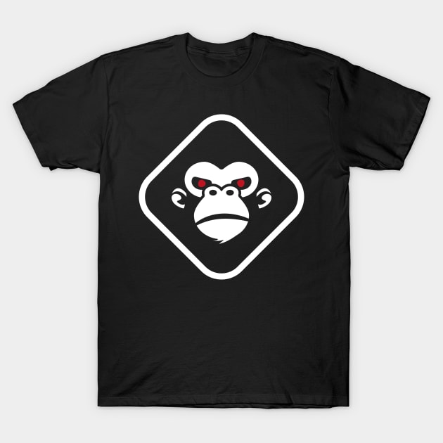 Monkey logo T-Shirt by manuvila